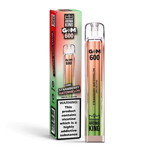 Aroma King Gem 700 Puffs 20mg Strawberry Watermelon